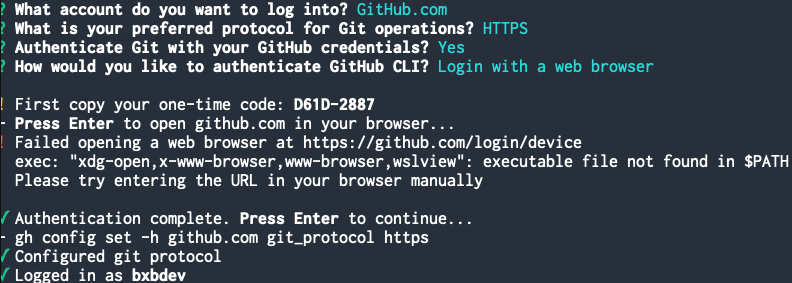 git login